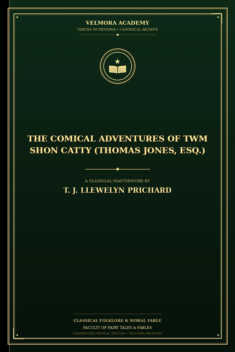 Cover of The Comical Adventures of Twm Shon Catty (Thomas Jones, Esq.)