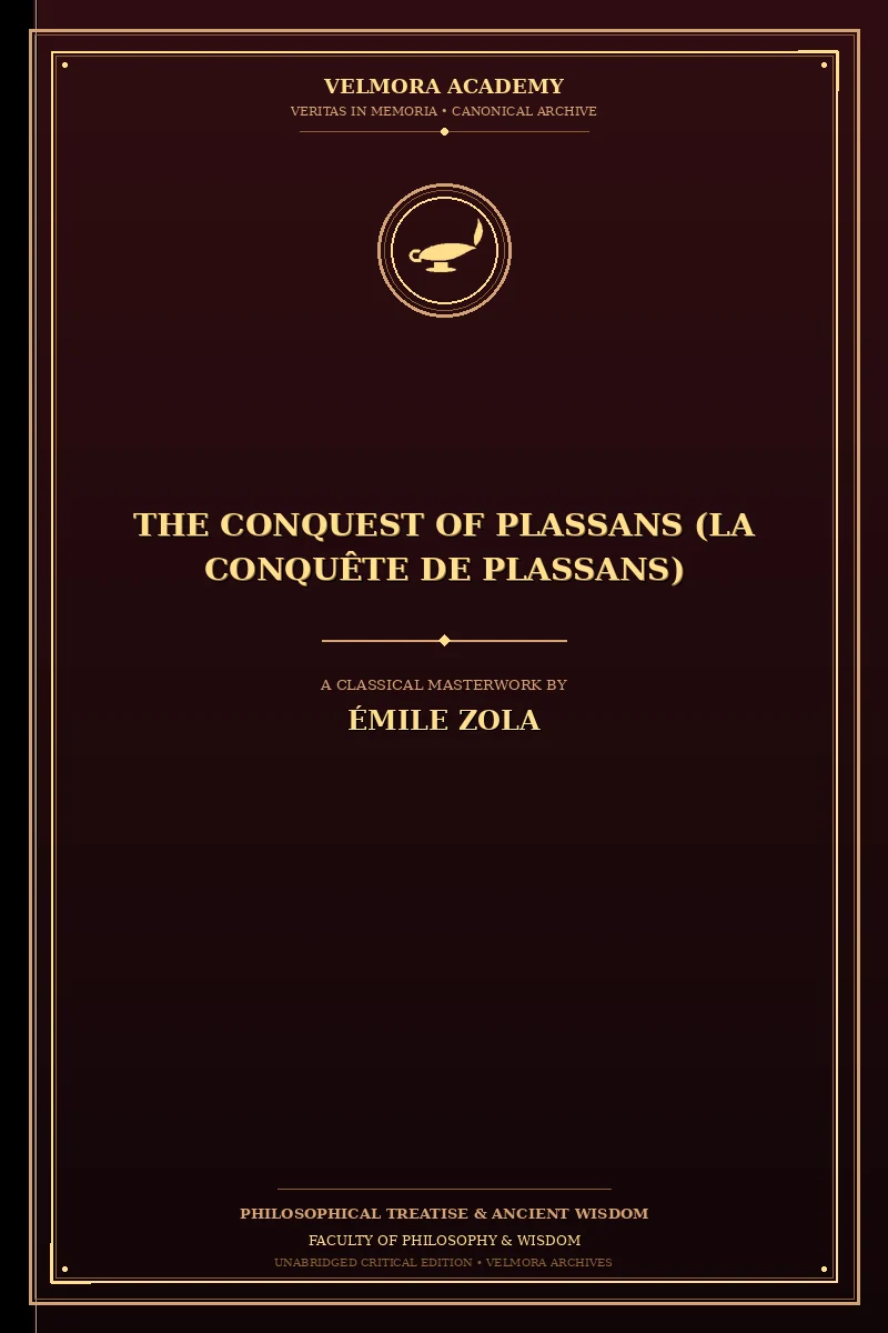Cover of The Conquest of Plassans (La Conquête de Plassans)