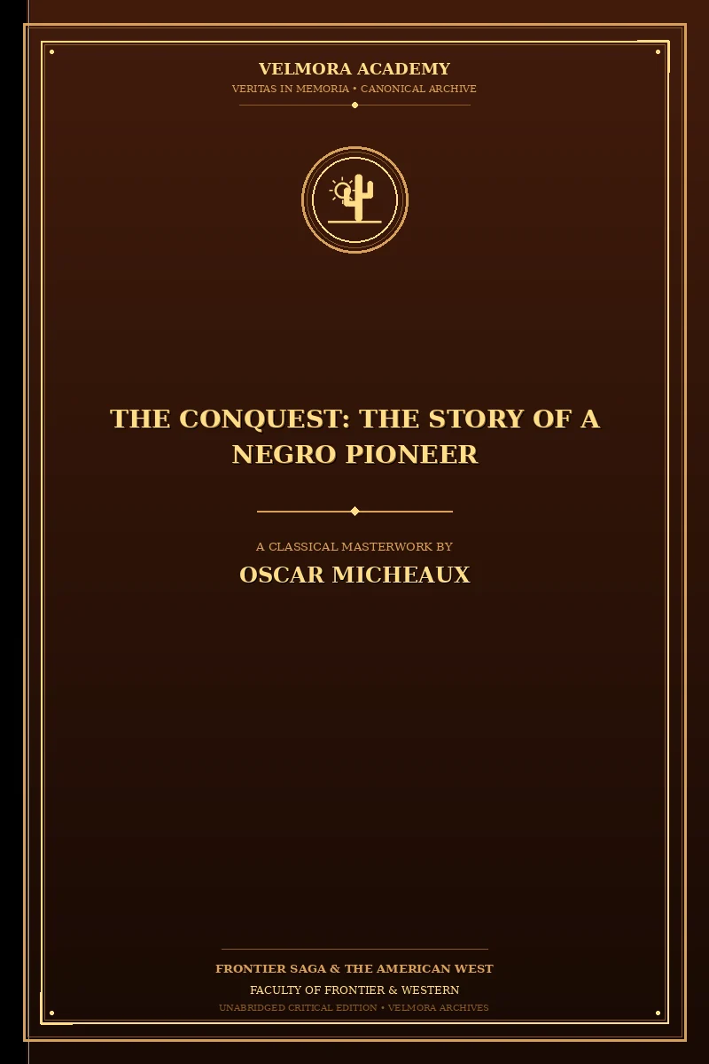 Cover of The Conquest: The Story of a Negro Pioneer
