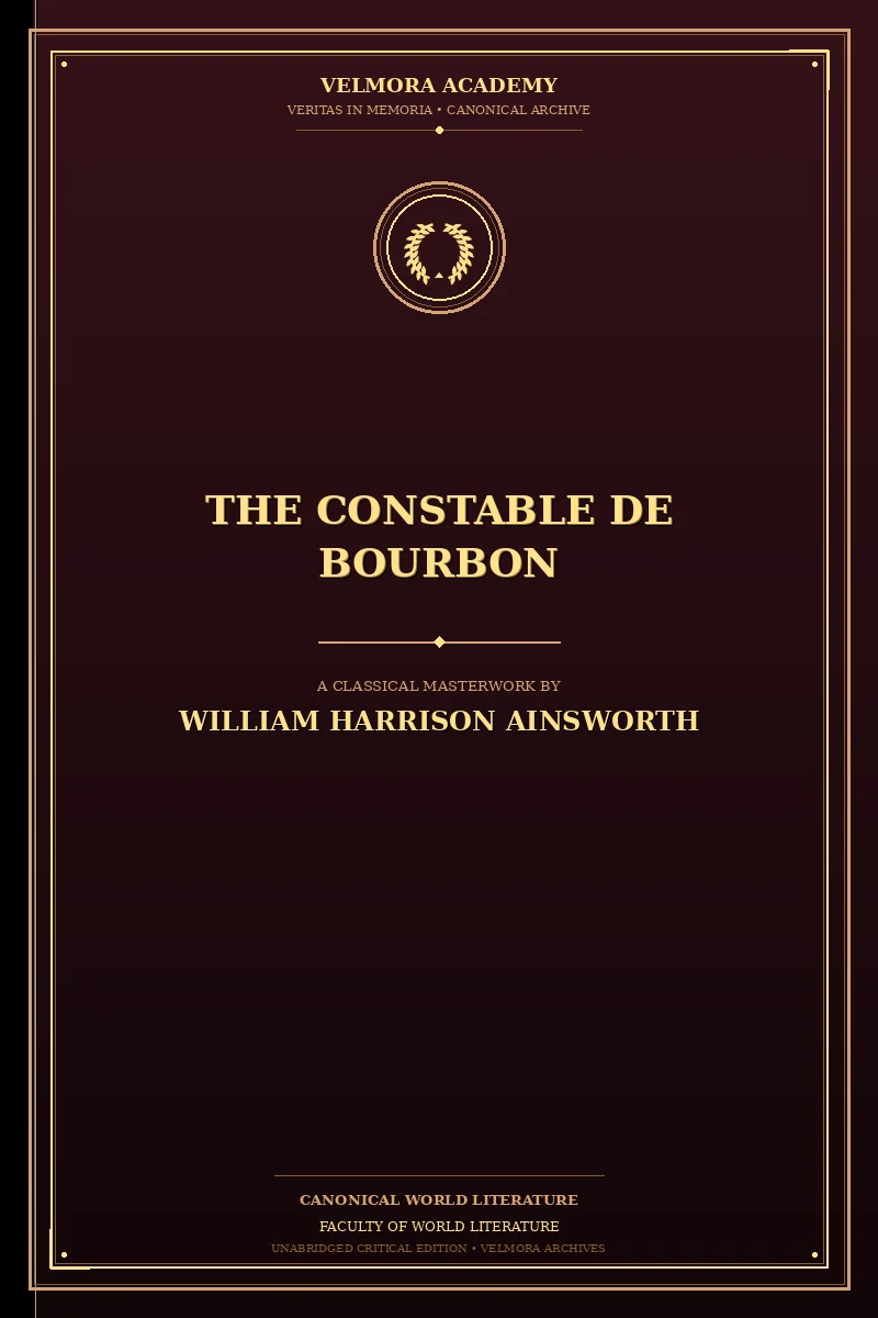 Cover of The Constable De Bourbon