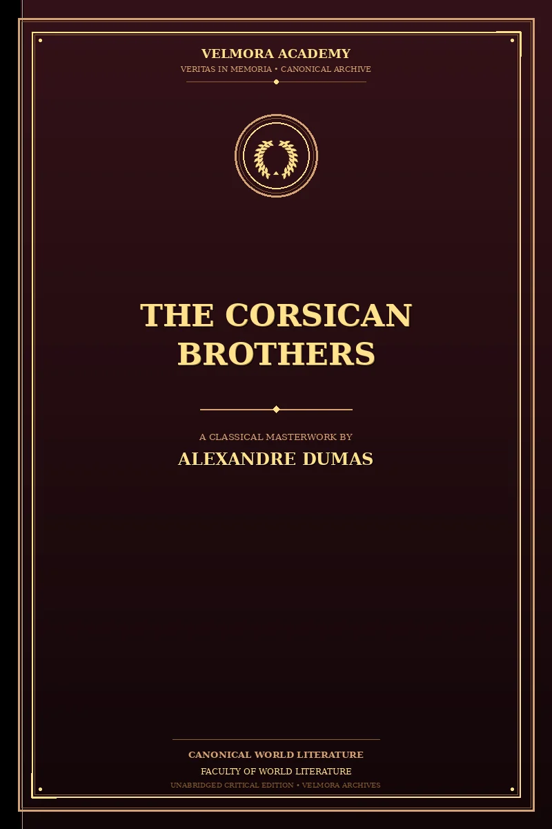 Cover of The Corsican Brothers