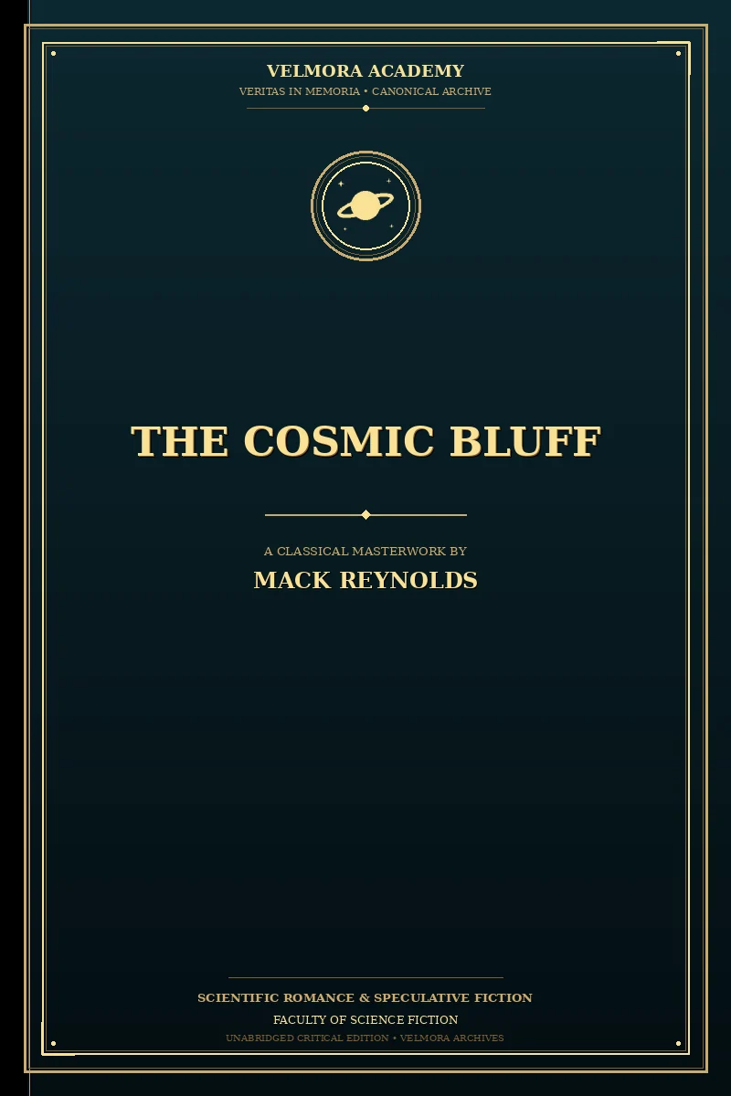 Cover of The Cosmic Bluff