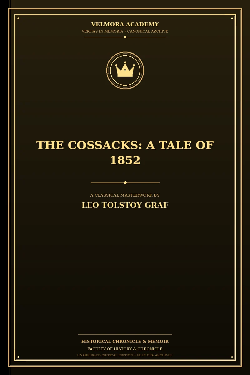 Cover of The Cossacks: A Tale of 1852