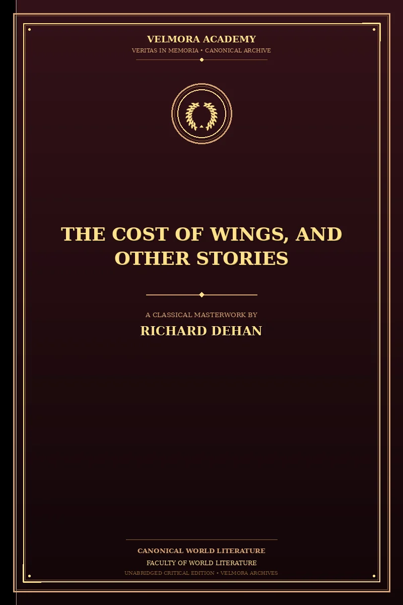 The cost of wings, and other stories