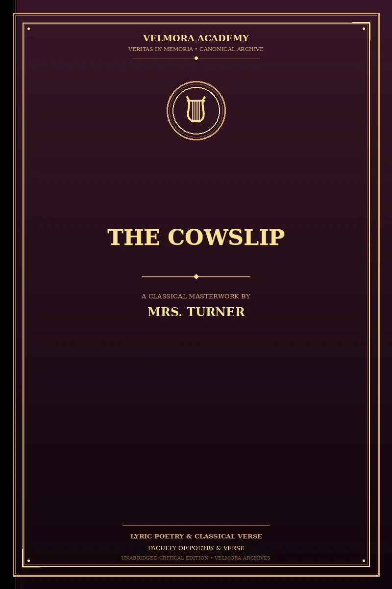 Cover of The Cowslip