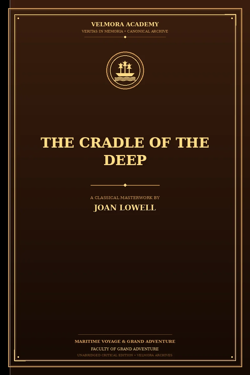 The cradle of the deep
