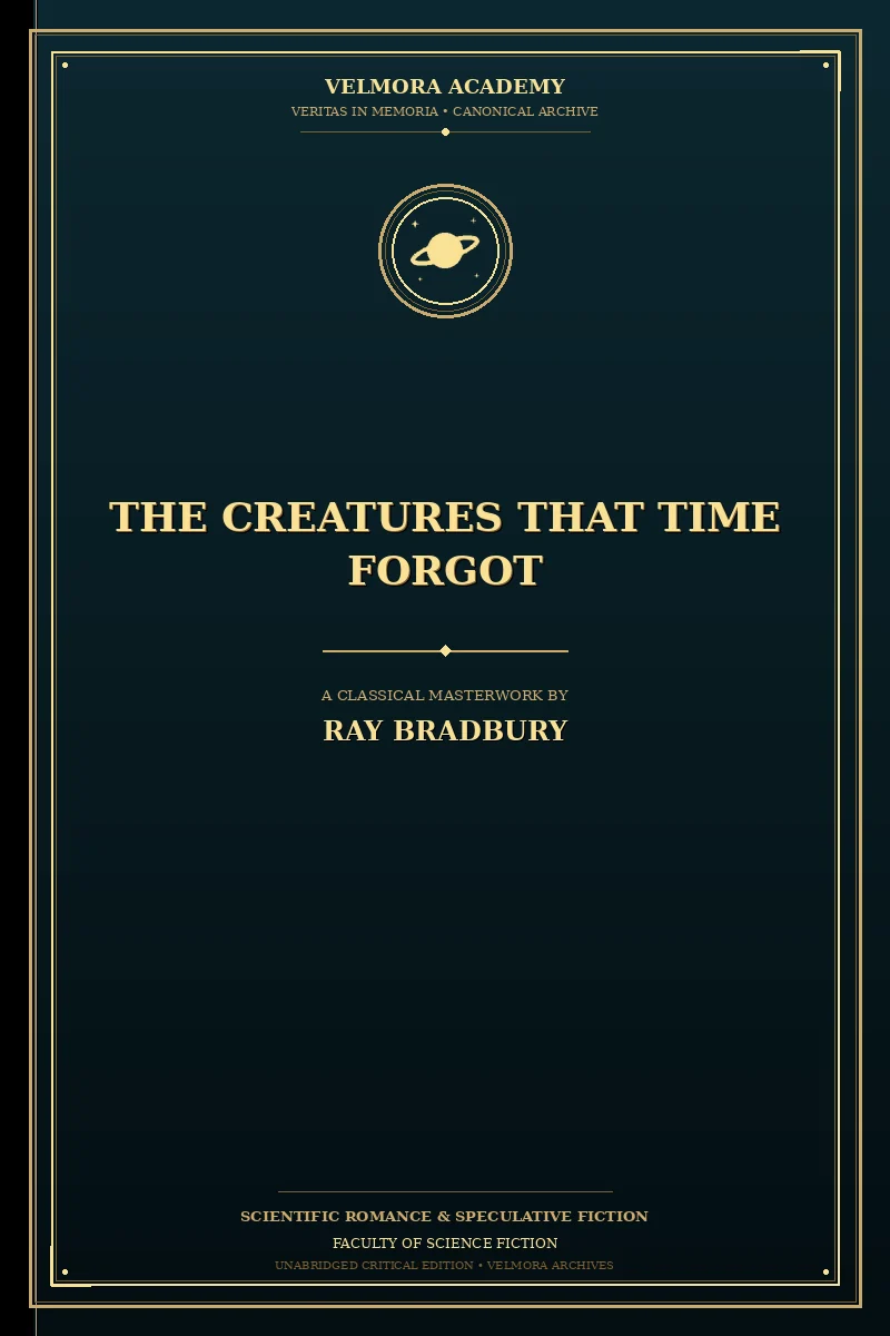 The Creatures That Time Forgot