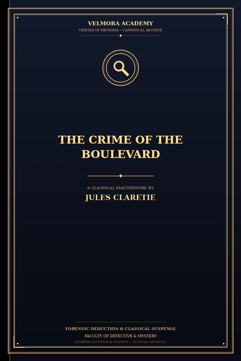 The Crime of the Boulevard