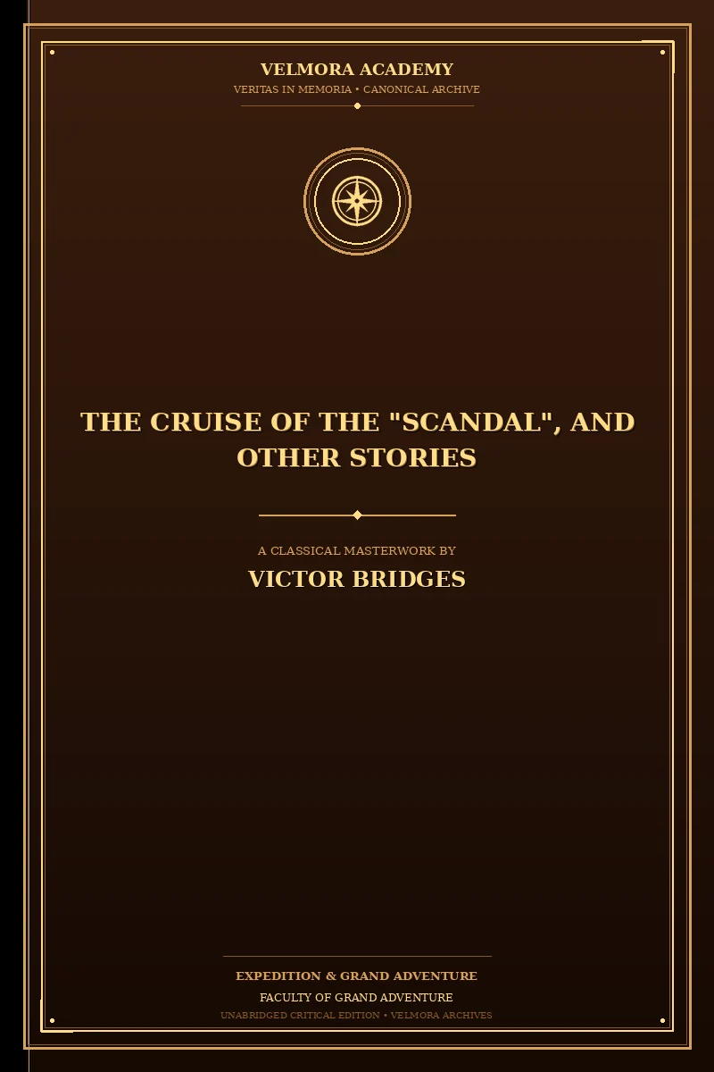 Cover of The Cruise of the "Scandal", and other stories
