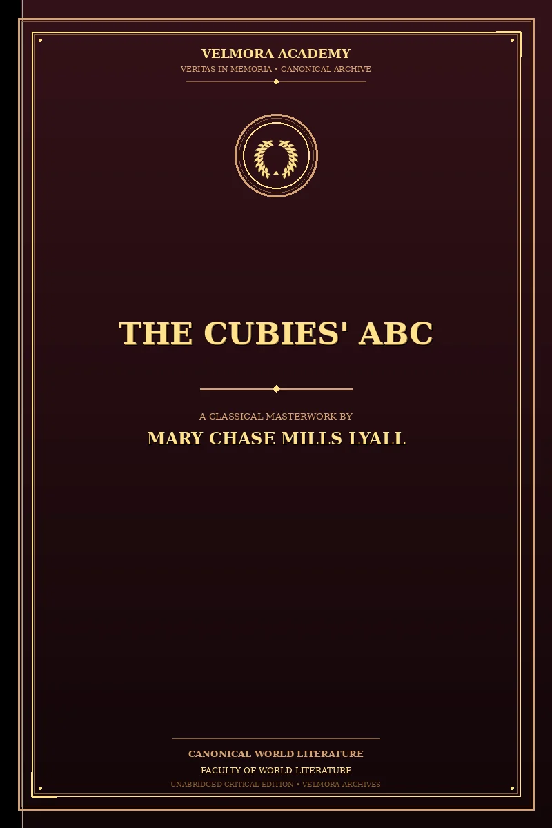 Cover of The Cubies' ABC