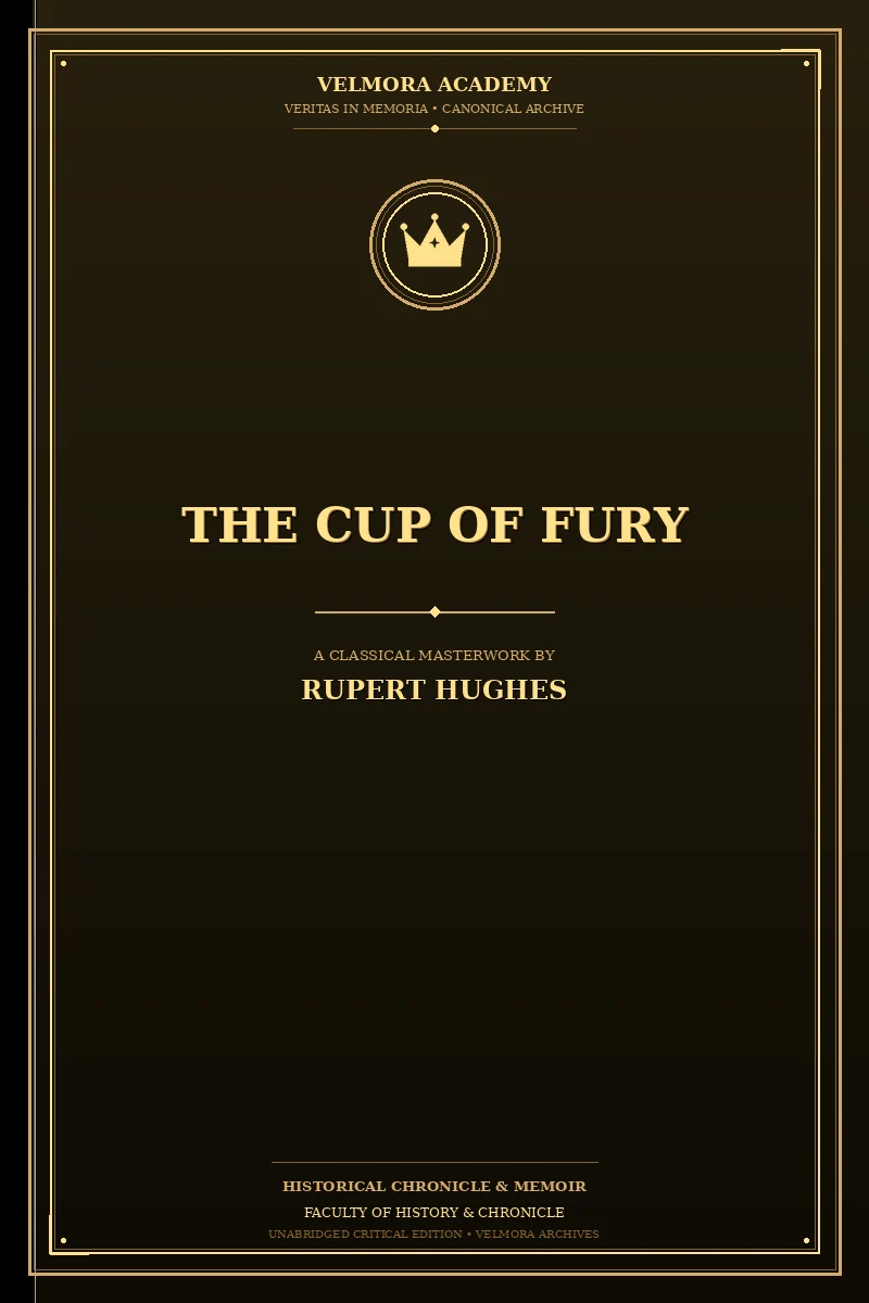 Cover of The Cup of Fury