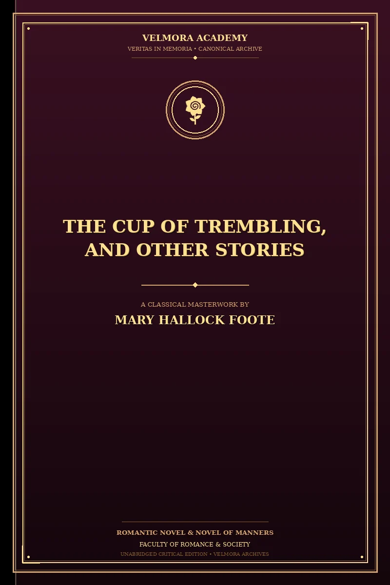 The Cup of Trembling, and Other Stories
