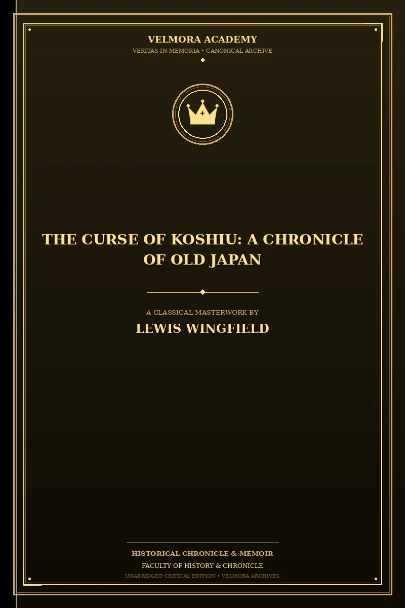 Cover of The Curse of Koshiu: A Chronicle of Old Japan