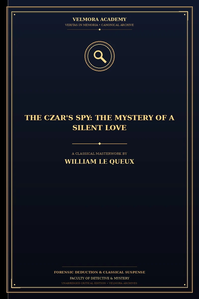 The Czar's Spy: The Mystery of a Silent Love