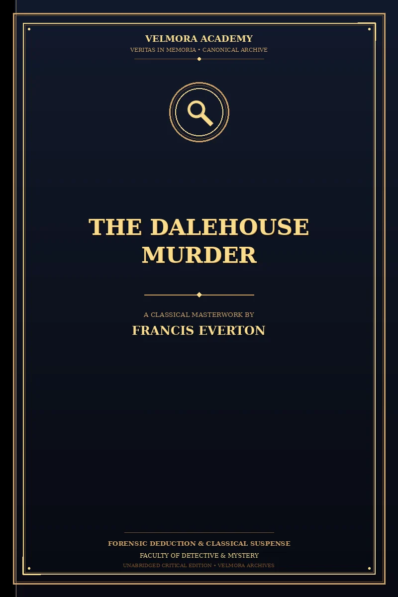 Cover of The Dalehouse murder