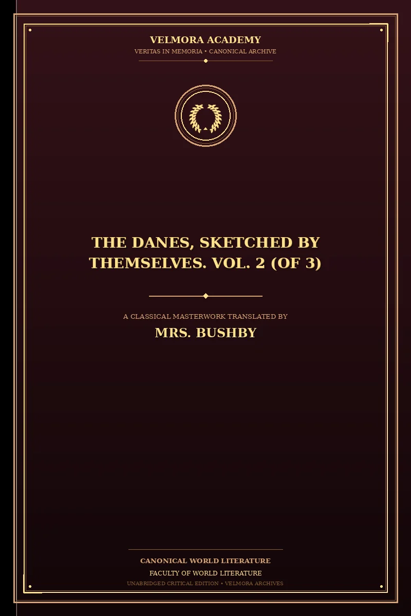 Cover of The Danes, Sketched by Themselves. Vol. 2 (of 3)