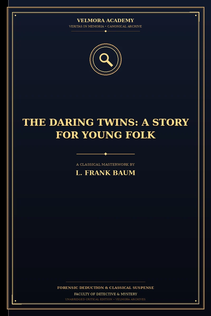 The Daring Twins: A Story for Young Folk