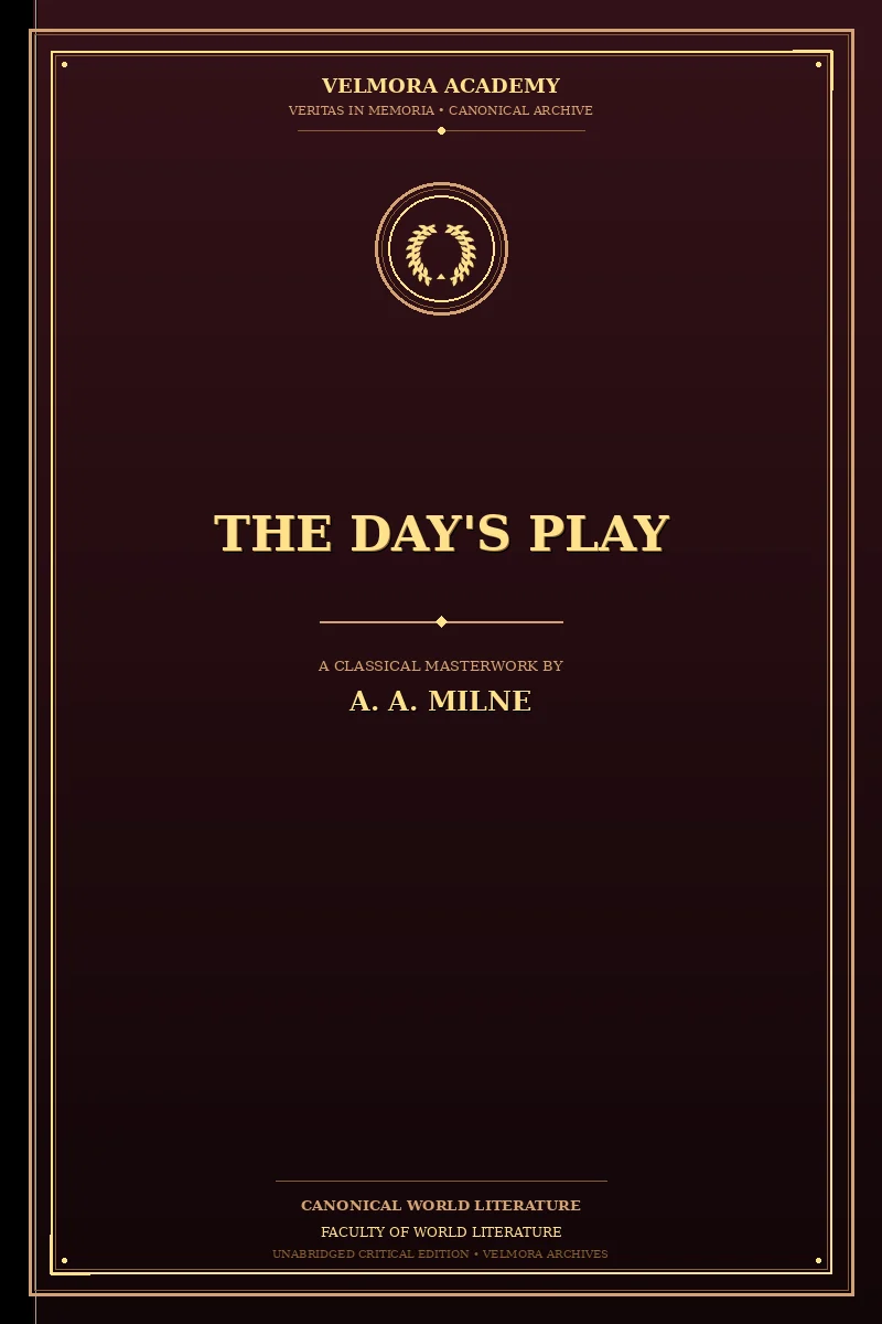 Cover of The day's play
