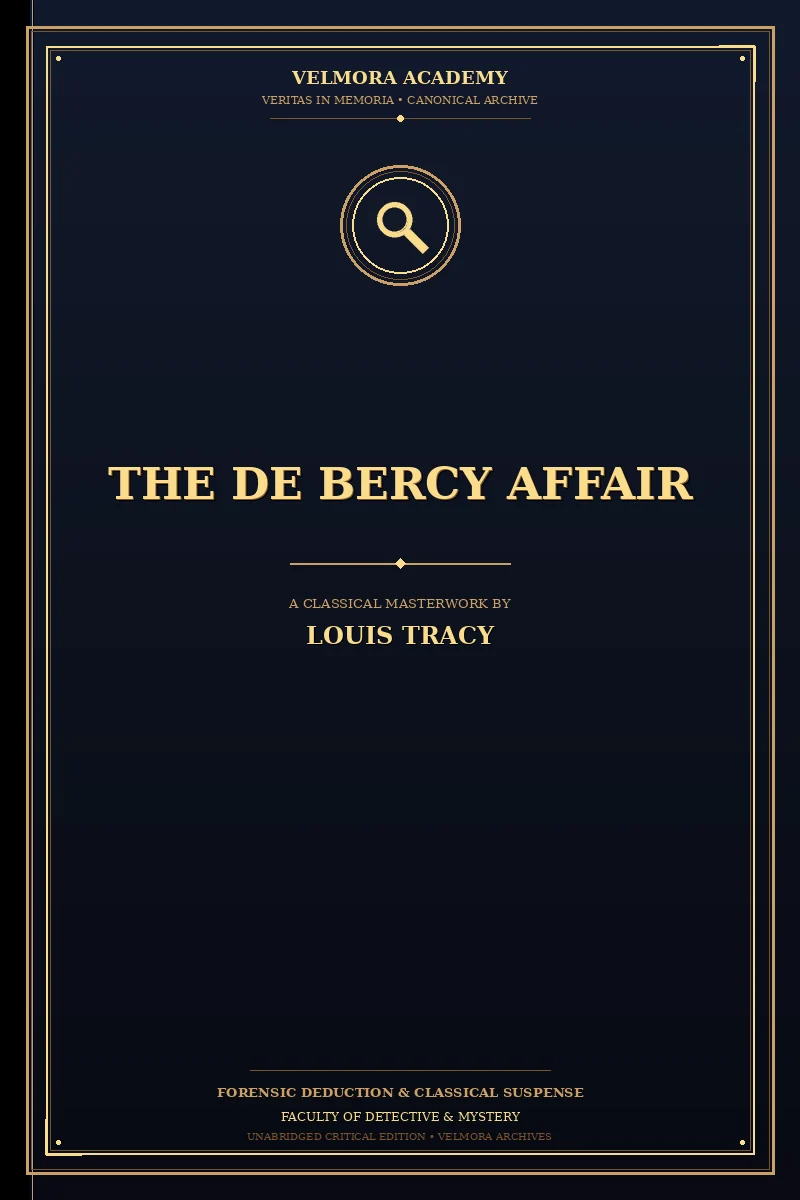 Cover of The de Bercy Affair