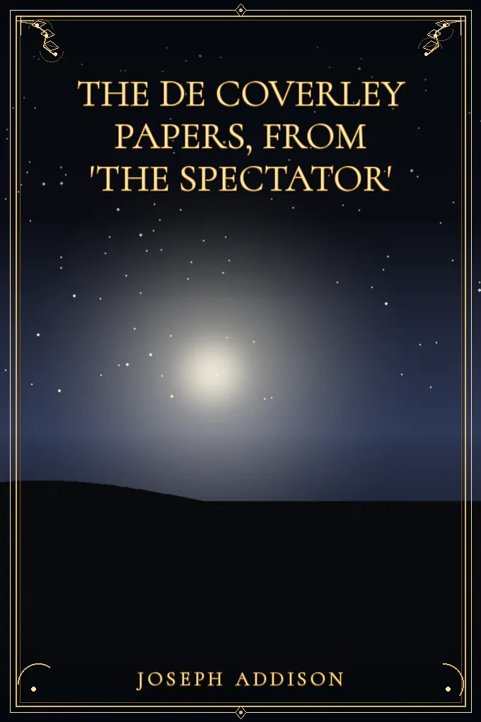 Cover of The De Coverley Papers, From 'The Spectator'