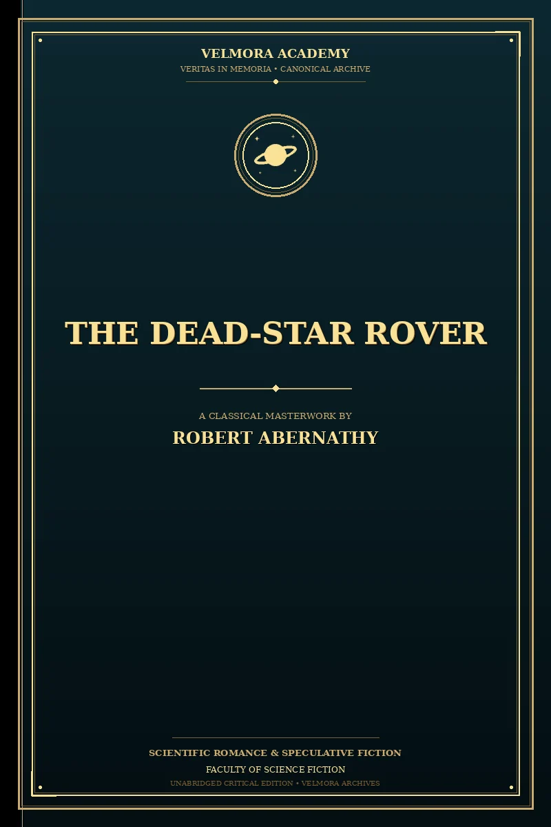 Cover of The Dead-Star Rover