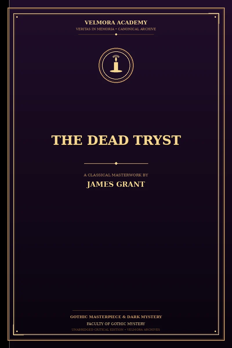 Cover of The dead tryst