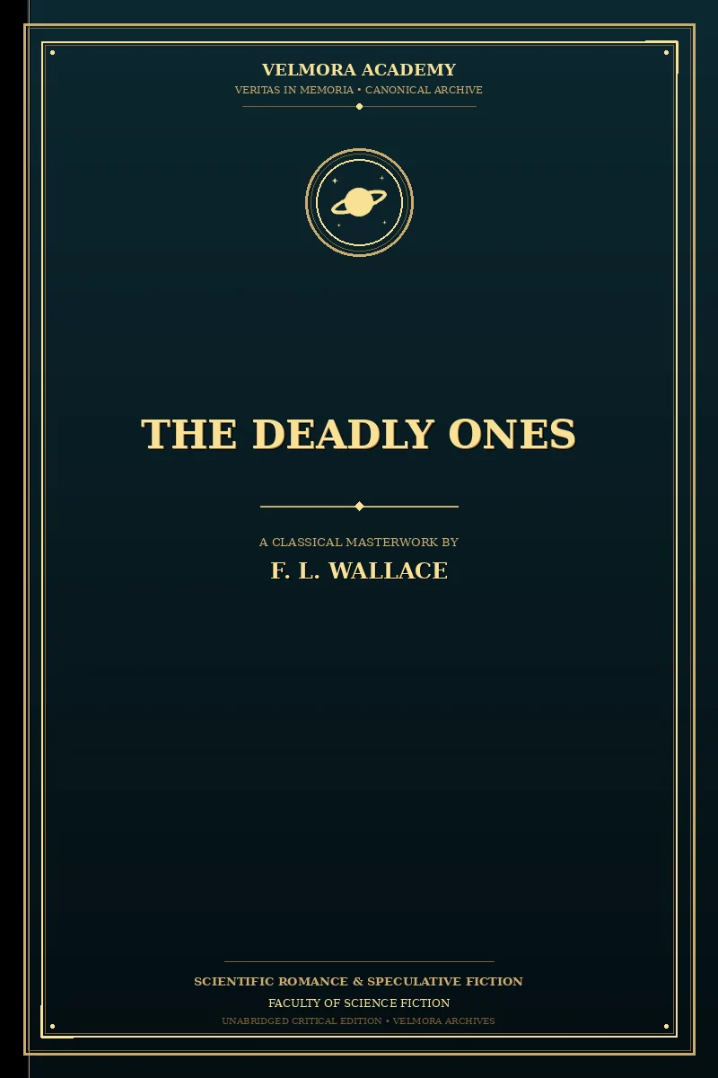 Cover of The deadly ones
