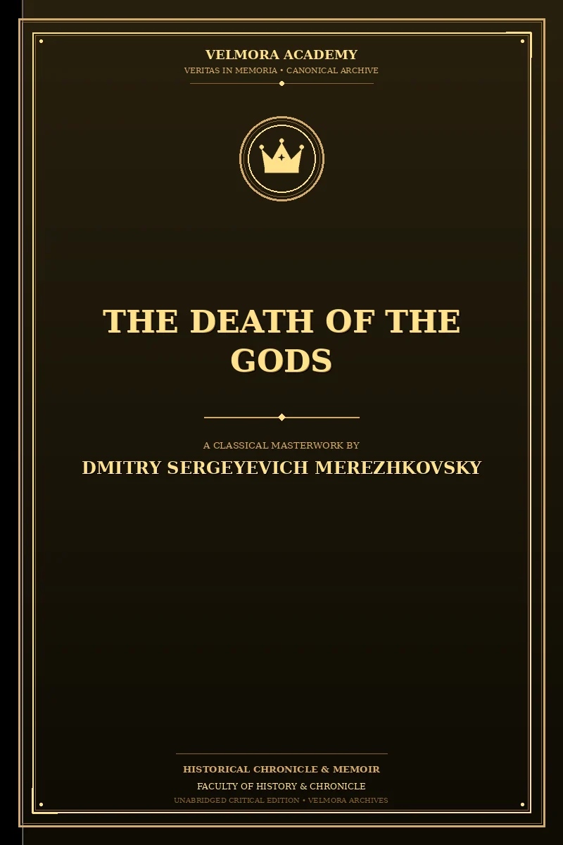 The Death of the Gods
