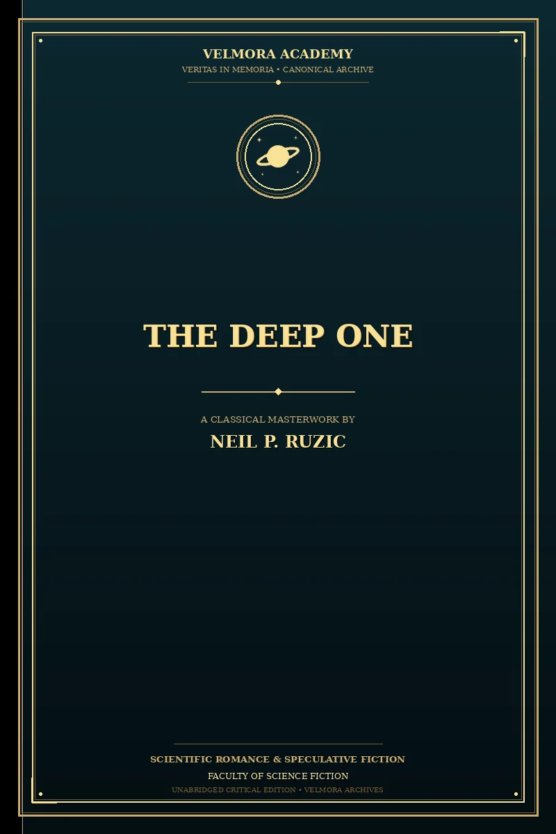 Cover of The Deep One