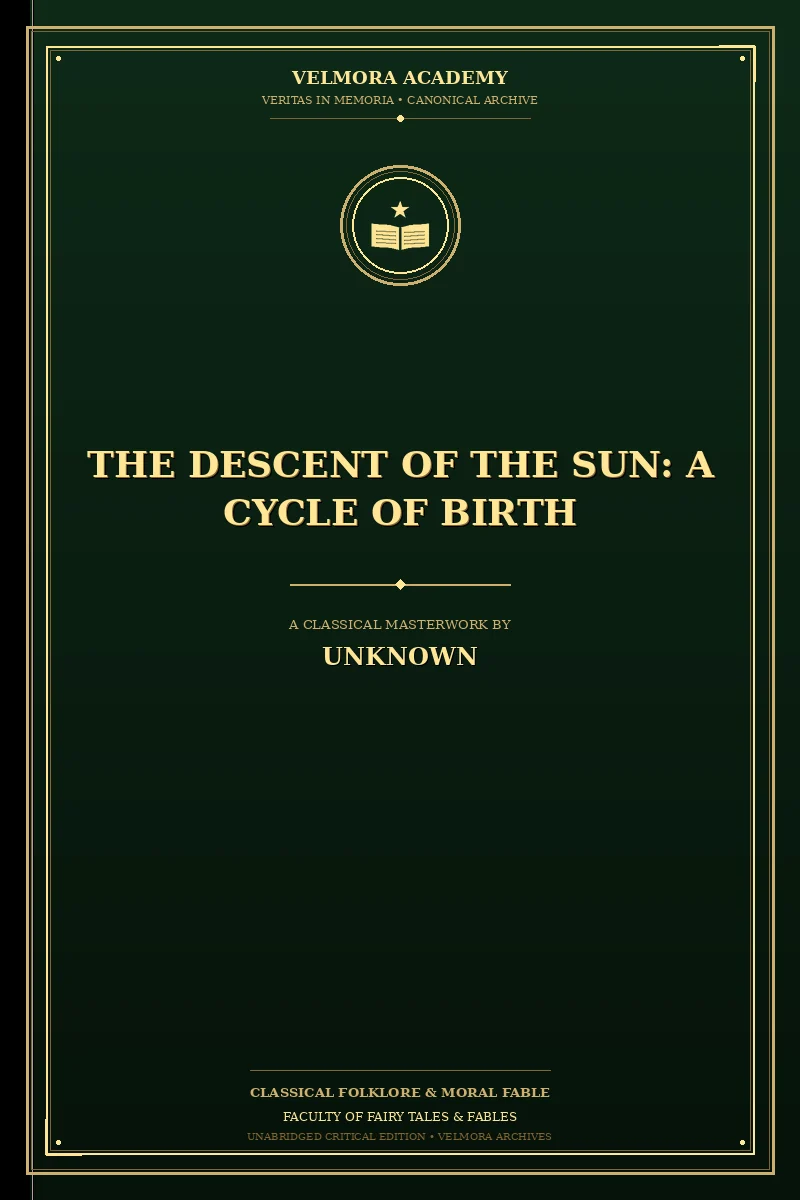 The descent of the sun: A cycle of birth