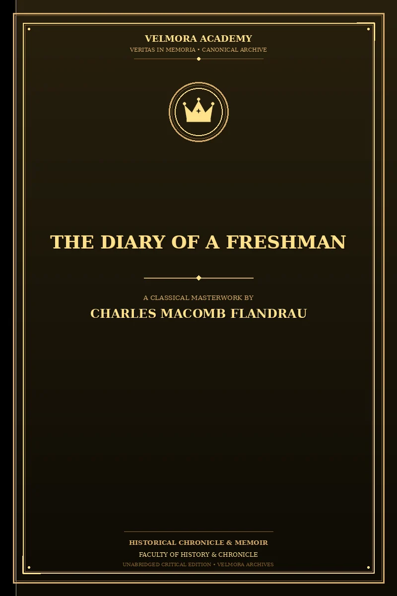 Cover of The Diary of a Freshman