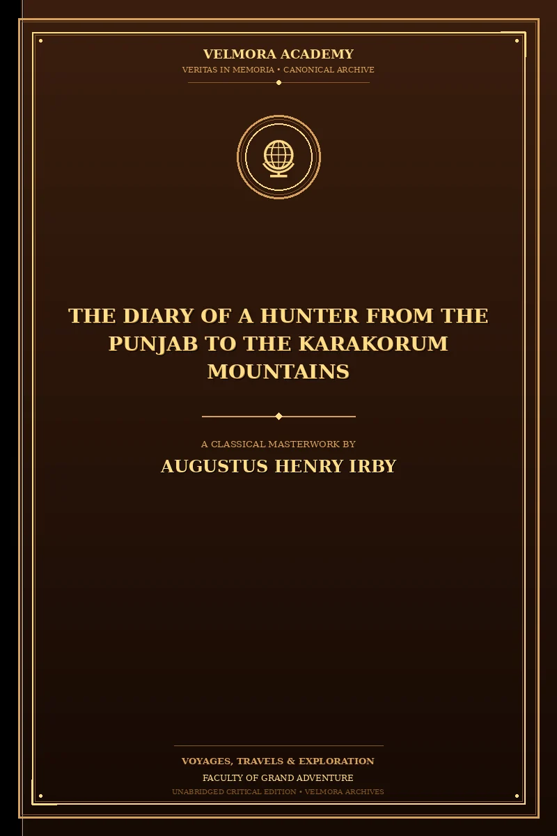 Cover of The Diary of a Hunter from the Punjab to the Karakorum Mountains