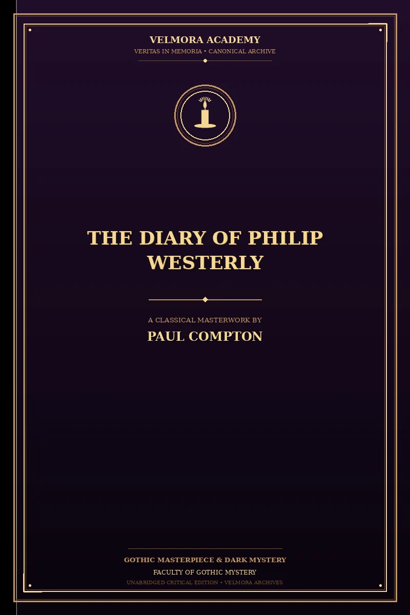 Cover of The Diary of Philip Westerly