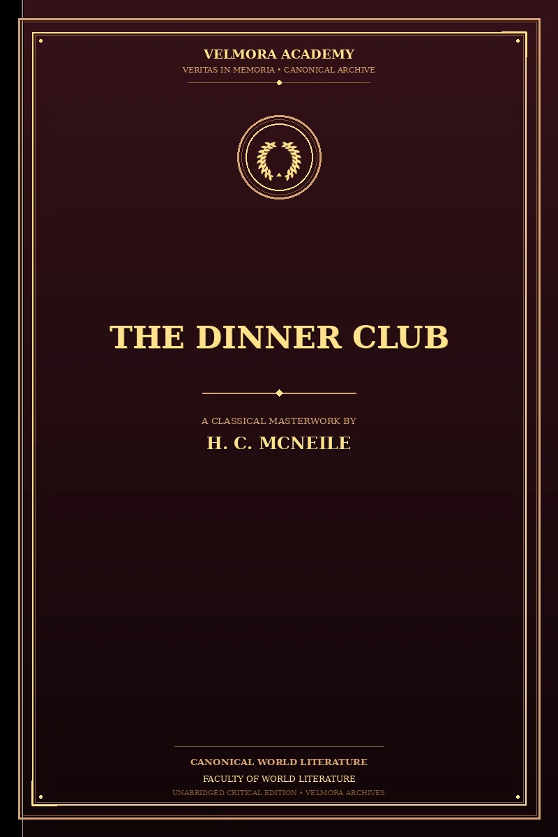 Cover of The Dinner Club