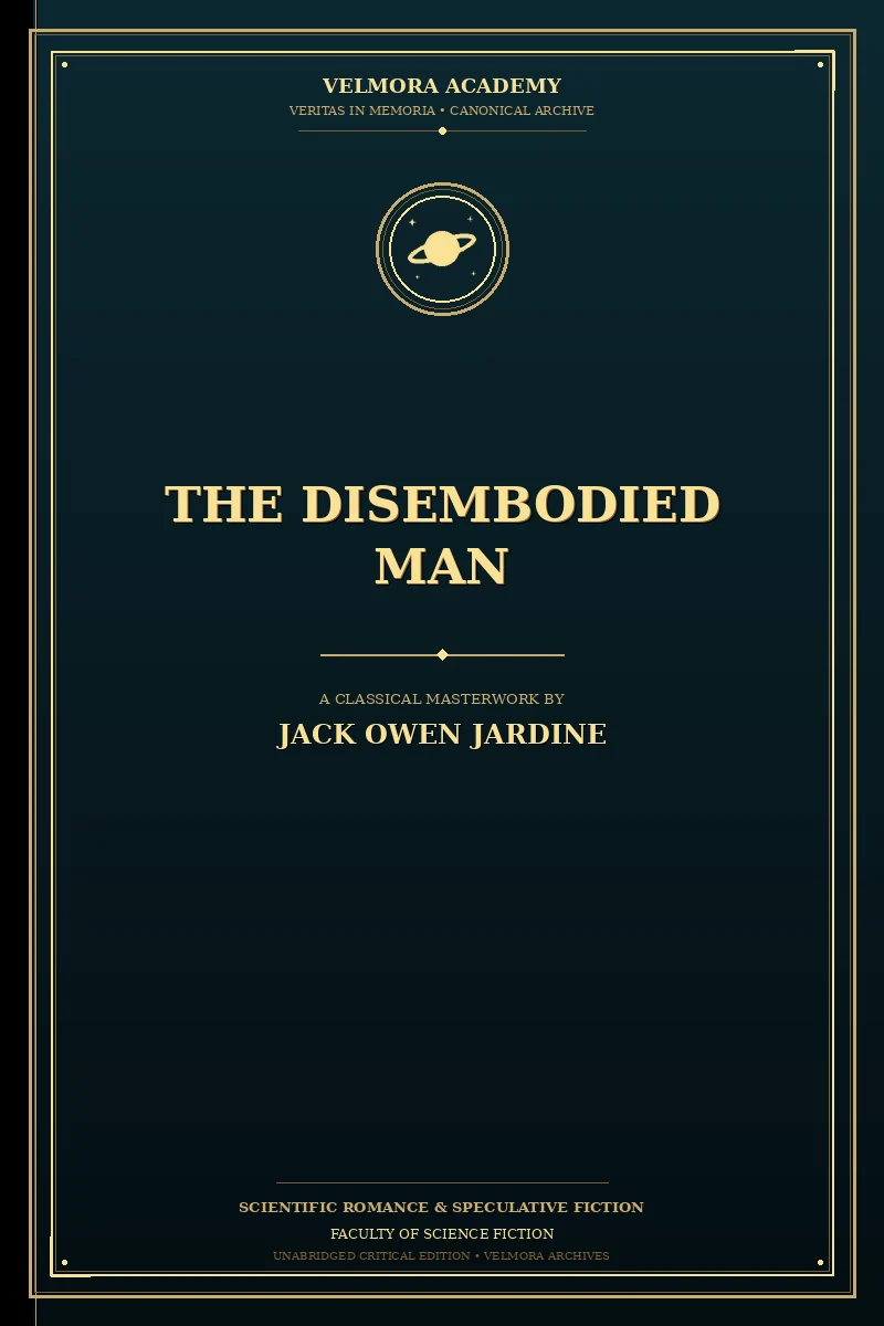 Cover of The Disembodied Man
