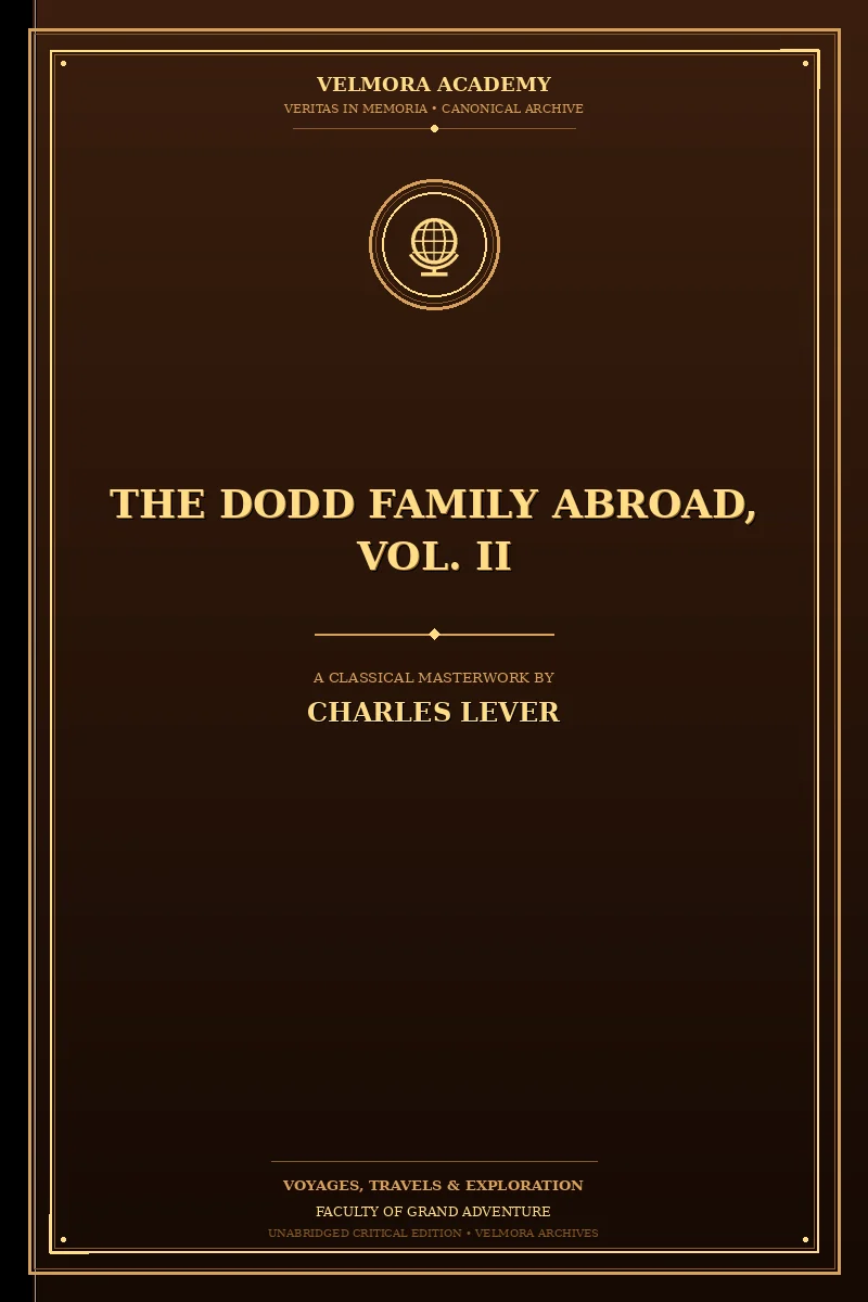The Dodd Family Abroad, Vol. II