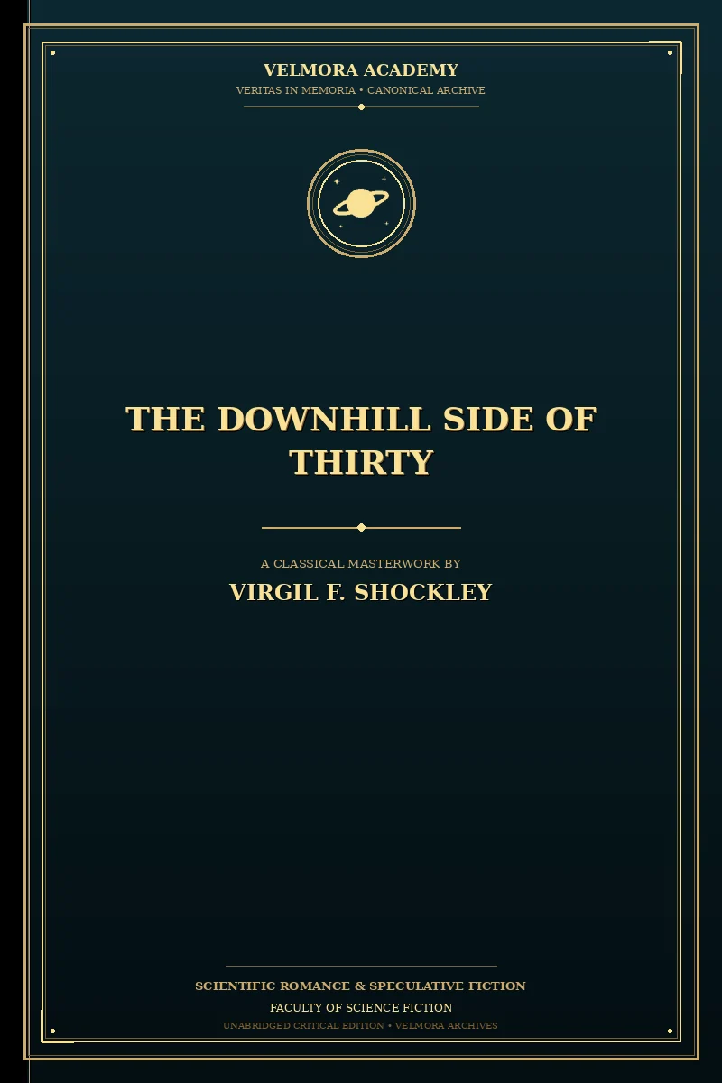 Cover of The Downhill Side of Thirty