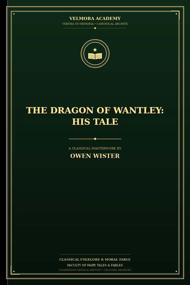 Cover of The Dragon of Wantley: His Tale