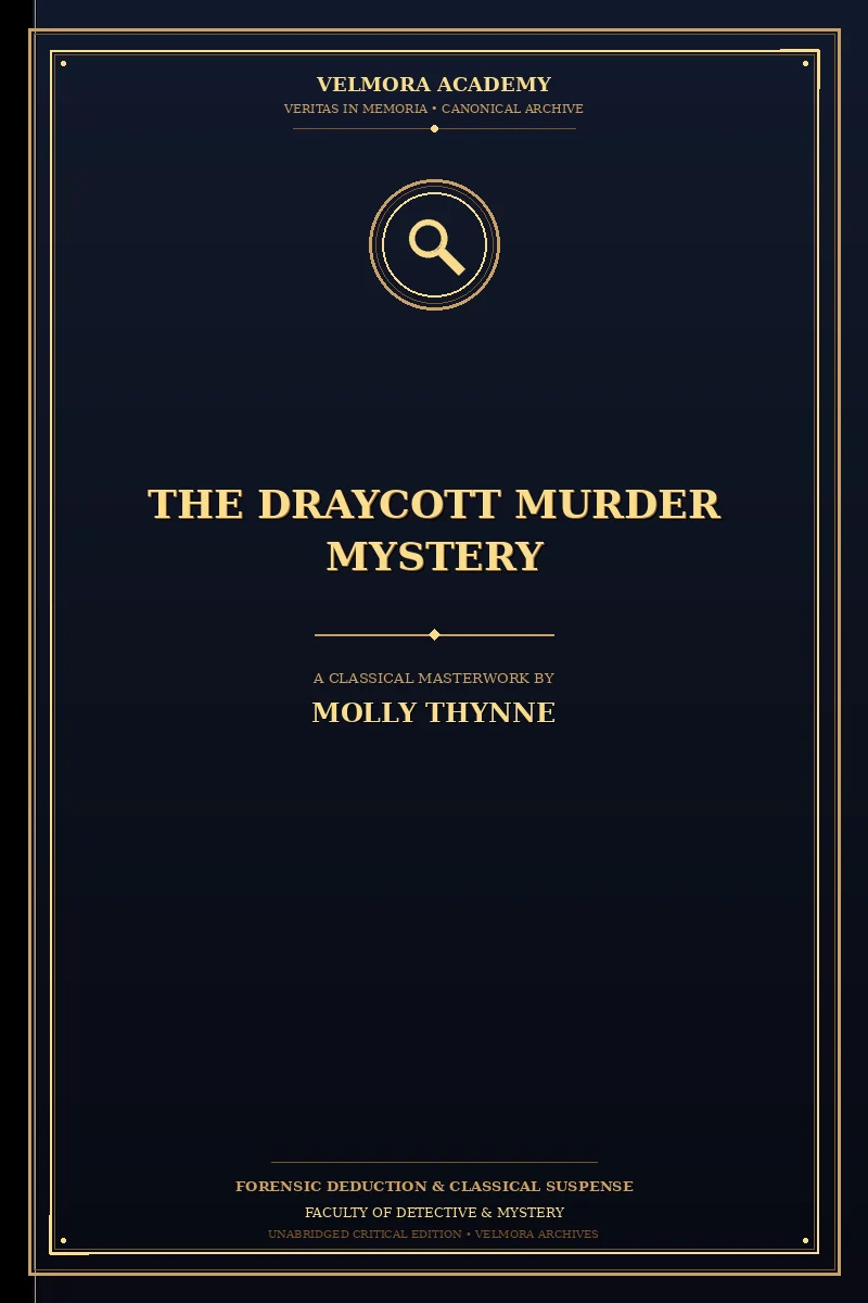 The Draycott murder mystery