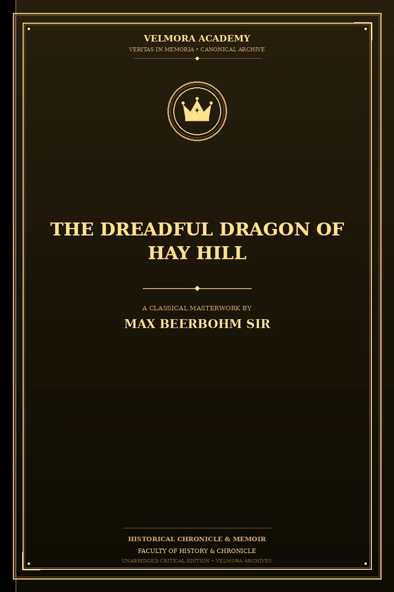 The dreadful dragon of Hay Hill