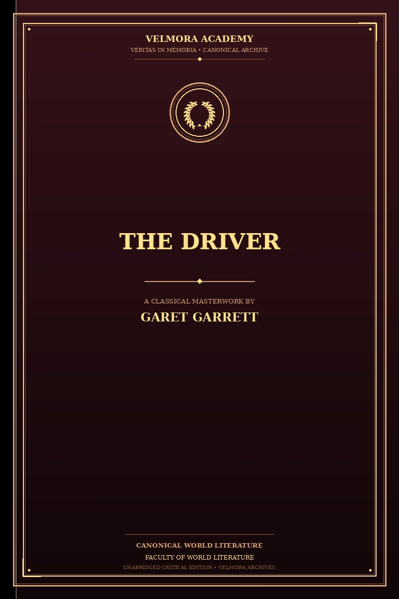 Cover of The Driver