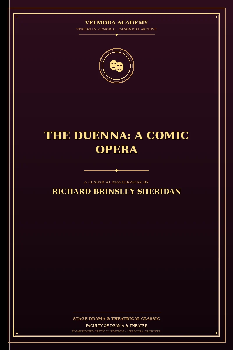 The Duenna: A Comic Opera
