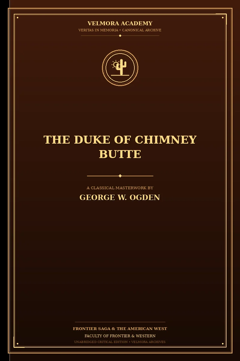 Cover of The Duke Of Chimney Butte