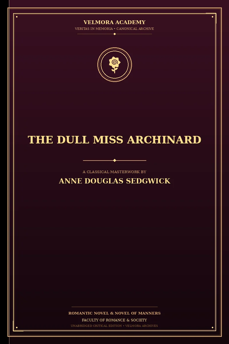Cover of The Dull Miss Archinard