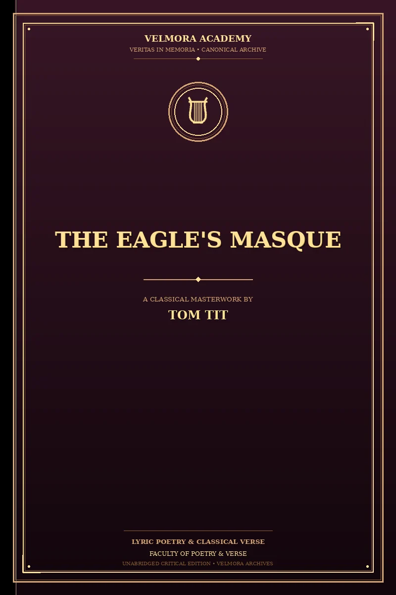 Cover of The eagle's masque