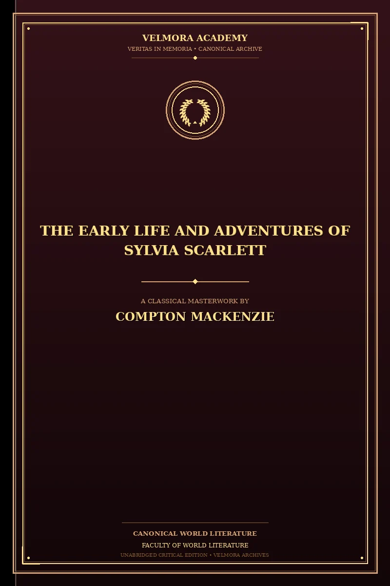 Cover of The Early Life and Adventures of Sylvia Scarlett