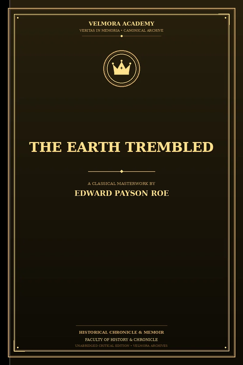 Cover of The Earth Trembled