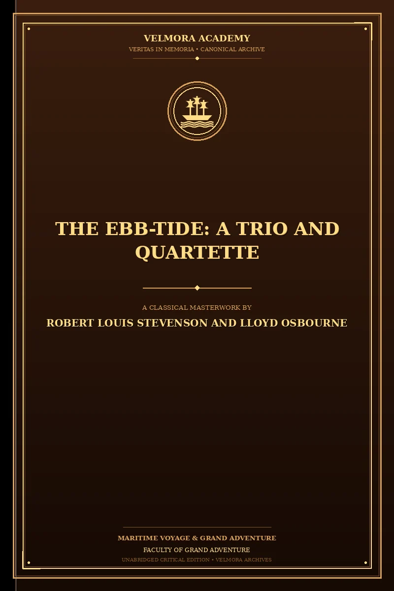 Cover of The Ebb-Tide: A Trio And Quartette