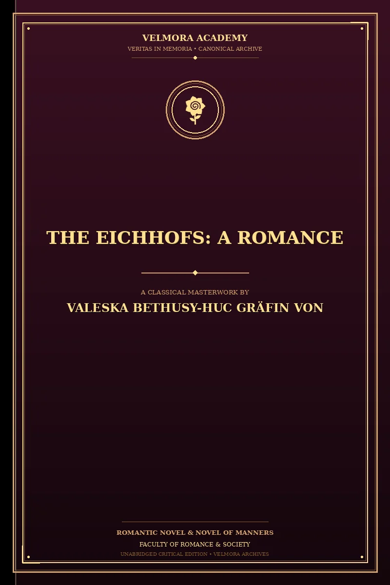 The Eichhofs: A Romance