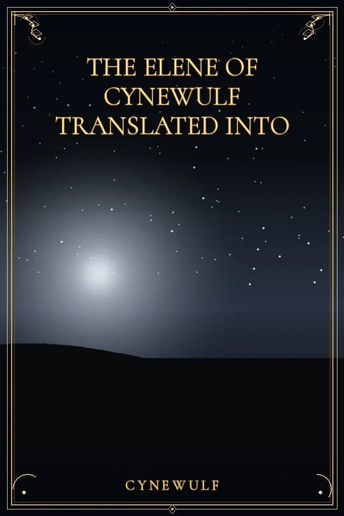 Cover of The Elene of Cynewulf translated into